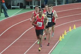 Deutsche Jugend-Hallenmeisterschaften 2016, 800 Meter, 3. Vorlauf. Foto: Mathias Schwenke