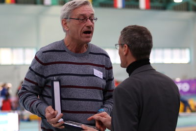 Eberhard Vollmer und Dominic Ullrich. Foto: Danny Schott