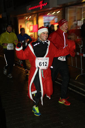 Der Weihnachtsmann ist Stammgast in Ahlen.